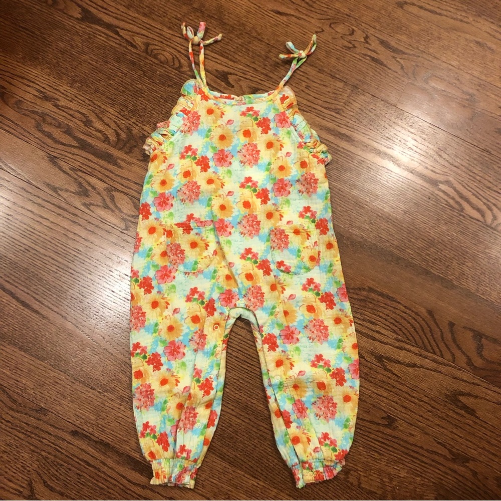 NEW Peek Floral Romper 18-24 Months